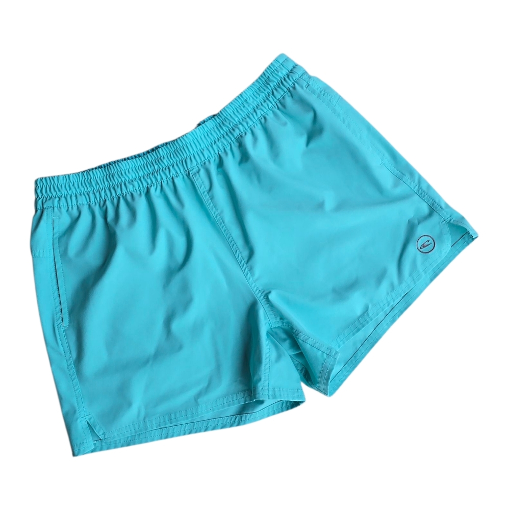 O'Neill Hyperfreak Jetties Stretch 4" Boardshorts in Pool Blue Size XL